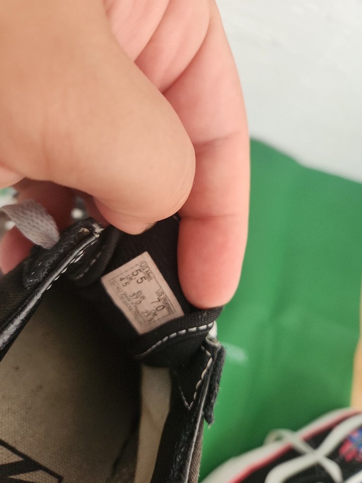 Vans Kadın Siyah Beyaz Spor Ayakkabı - Görsel 5