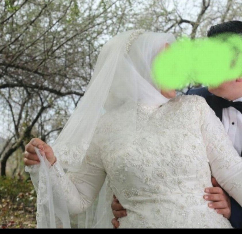 tesettür gelinlik - Görsel 5