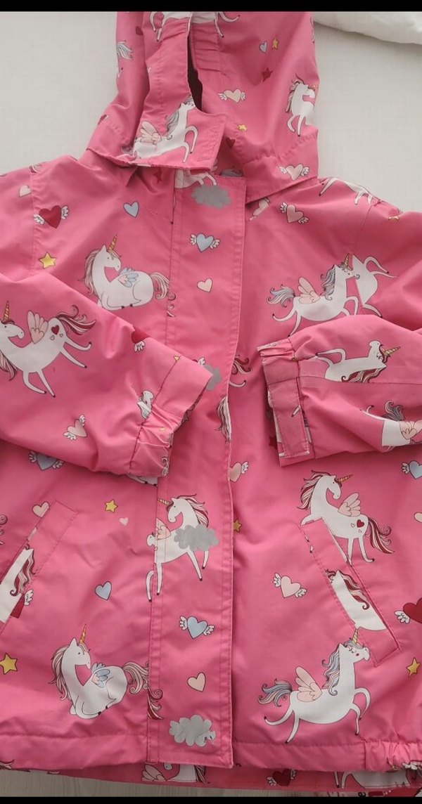 unicorn yağmurluk şu geçirmez mont - Görsel 3