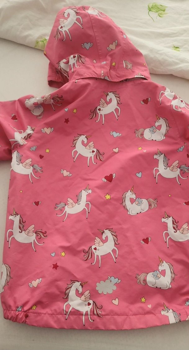 unicorn yağmurluk şu geçirmez mont - Görsel 5