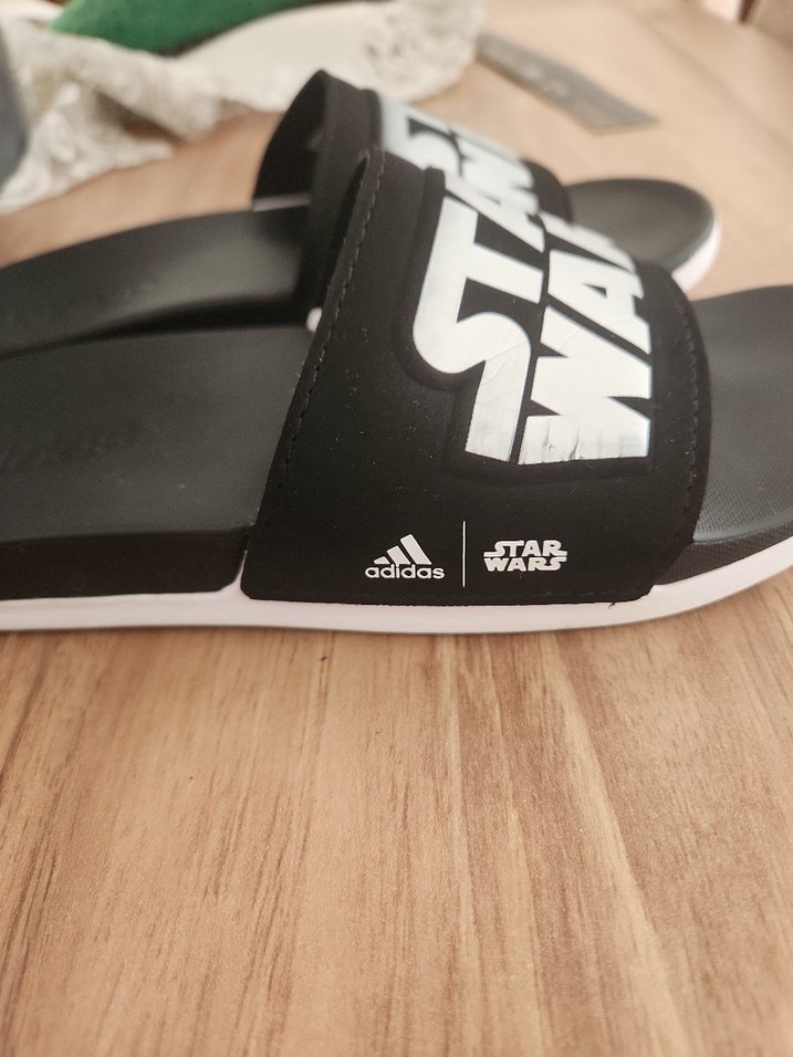 Star Wars Baskılı Siyah Erkek Terlik - Görsel 3