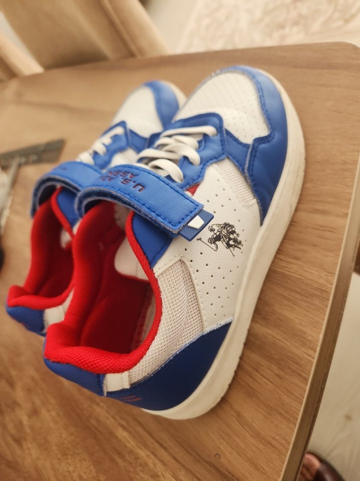 Mavi Erkek Çocuk Sneakers Velcro Bağcıklı - Görsel 2