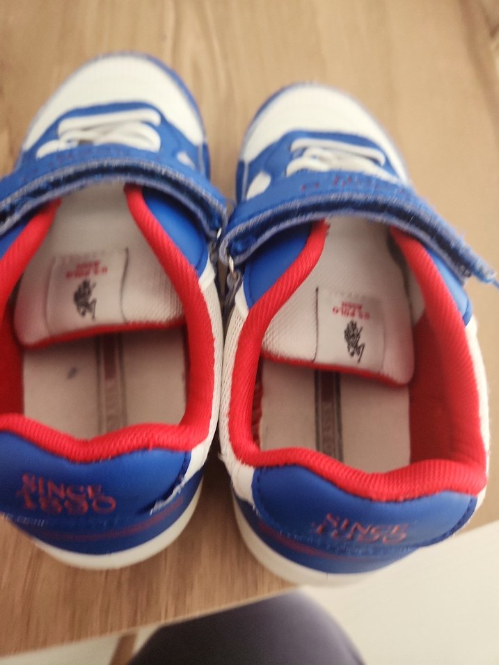 Mavi Erkek Çocuk Sneakers Velcro Bağcıklı - Görsel 5