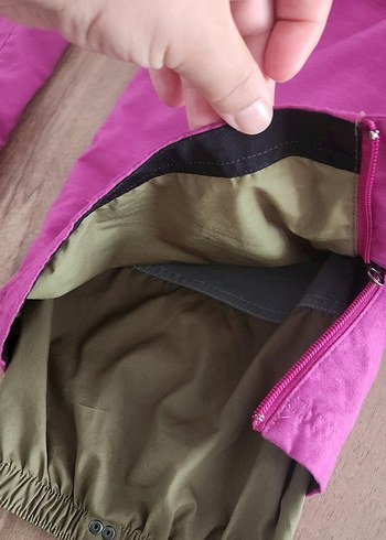 Parlak Pembe Bol Kesim Kayak Pantolonu kadin kayak pantolonu - Görsel 5