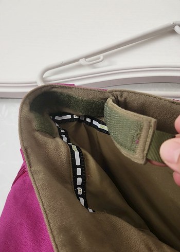 Parlak Pembe Bol Kesim Kayak Pantolonu kadin kayak pantolonu - Görsel 4