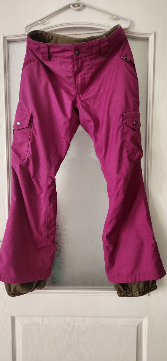 Parlak Pembe Bol Kesim Kayak Pantolonu kadin kayak pantolonu - Görsel 2