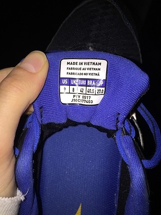 42 Beden siyah Renk Spor ayakkabı