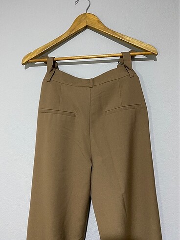 32 Beden kahverengi Renk Beli ayarlanabilir pantolon