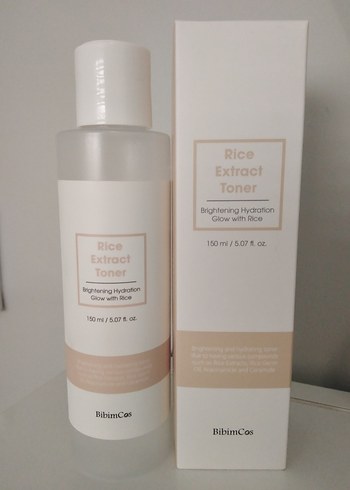 BibimCos Pirinç Özlü Aydınlatıcı Toner