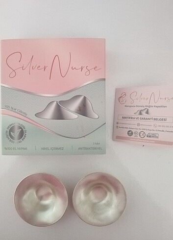 Silver nurse xl gümüş kapak