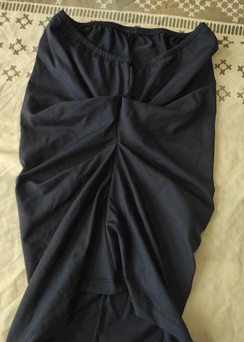 Lacivert Drapeli bluz - Görsel 4