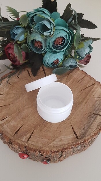 Beden Renk Krem kavanoz 25 ml boş (100 adet )