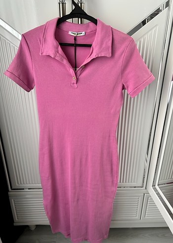 Pembe elbise - Görsel 2