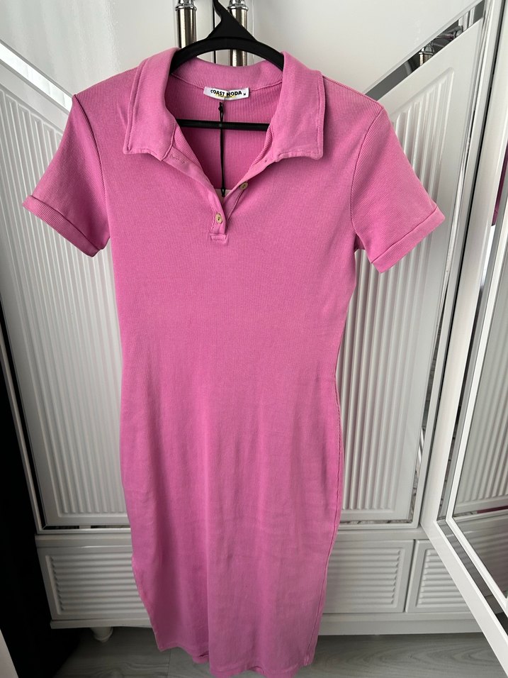 Pembe elbise - Görsel 2