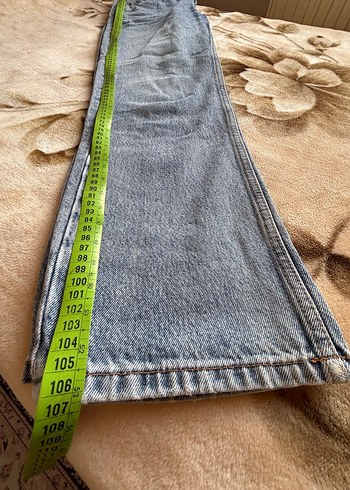 Dad fit boru paça kot pantolon - Görsel 7