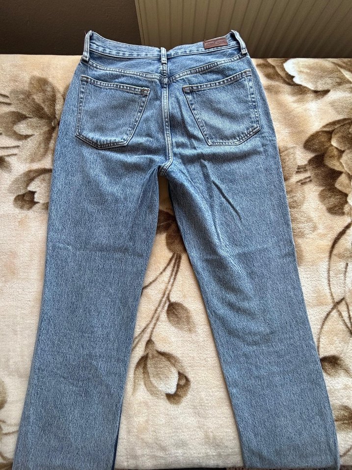 Dad fit boru paça kot pantolon - Görsel 5