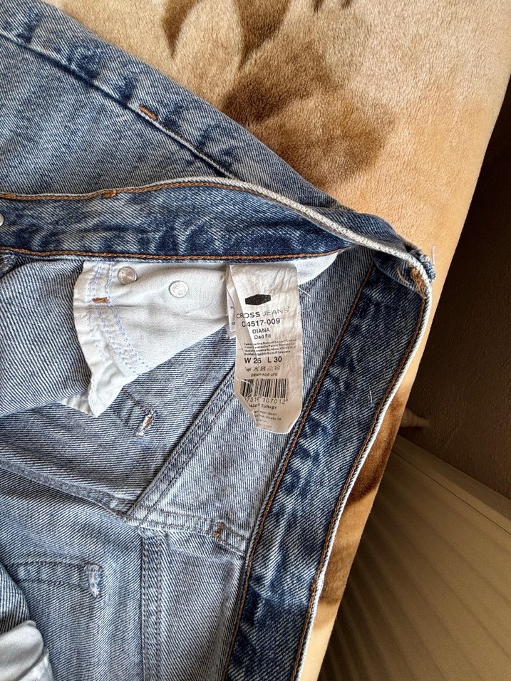 Dad fit boru paça kot pantolon - Görsel 4