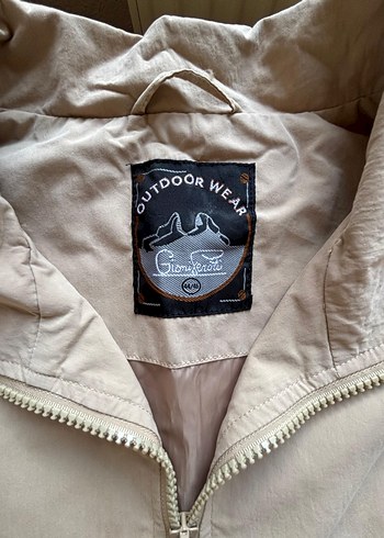 Outdoor Bej Fermuarlı Unisex Yelek - Görsel 2