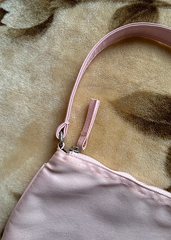 Pembe Pastel Kadın Omuz Çantası - Görsel 3