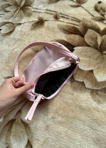 Pembe Pastel Kadın Omuz Çantası - Görsel 5