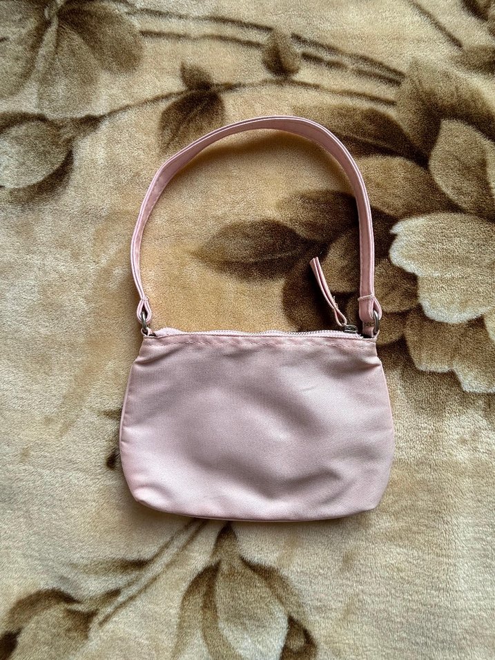 Pembe Pastel Kadın Omuz Çantası - Görsel 2