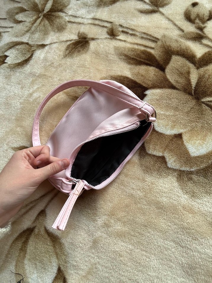 Pembe Pastel Kadın Omuz Çantası - Görsel 5