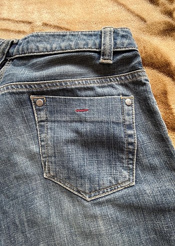 Düşük bel kot pantolon - Görsel 7