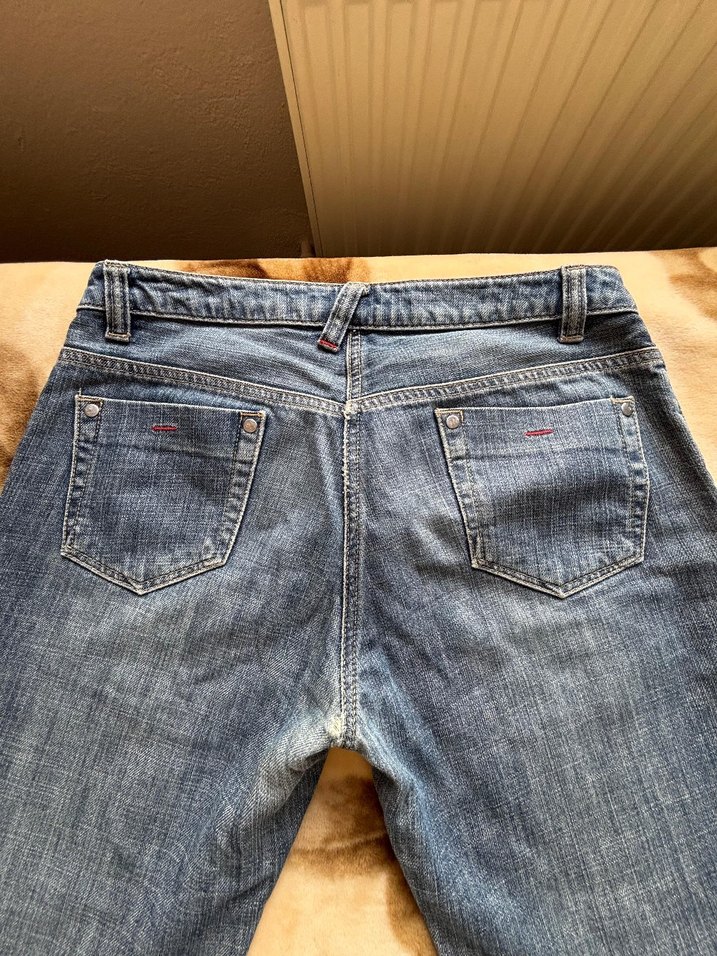 Düşük bel kot pantolon - Görsel 5