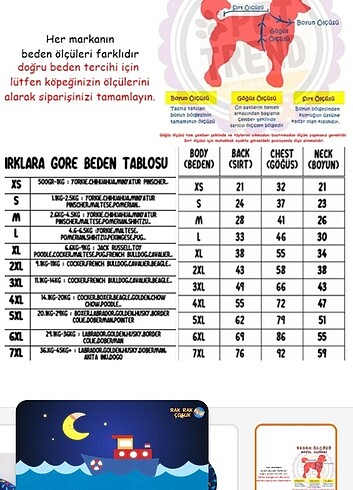 Beden Renk Köpek kıyafeti