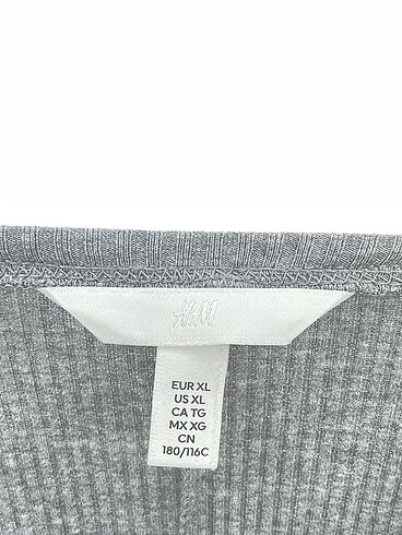 xl Beden gri Renk H&M Uzun Elbise %70 İndirimli.