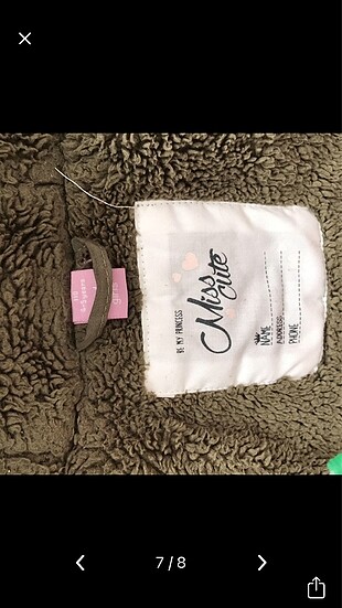 Yurt dışı ürünü kürklü mont - Görsel 6