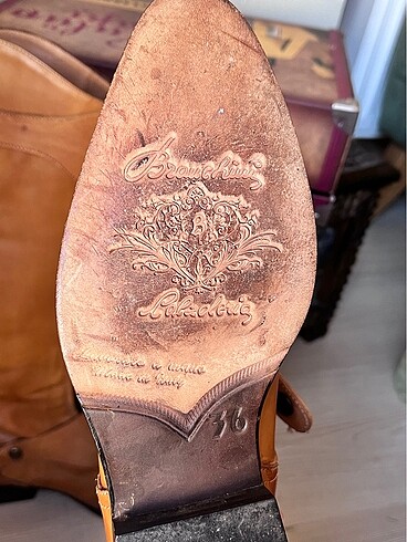 İtalyan yapımı deri çizme - Görsel 6