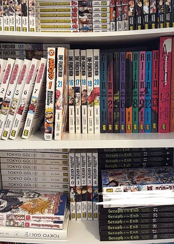 Çeşitli Çizgi Roman ve Manga Koleksiyonu