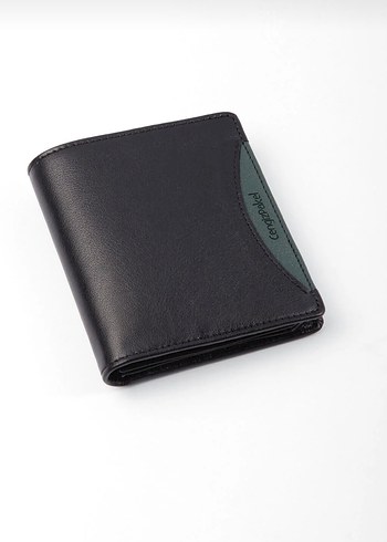 Hakiki deri Cengiz pakel Klasik Siyah Erkek Cüzdanı - Görsel 2