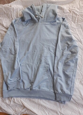 Bebek mavisi sweatshirt 