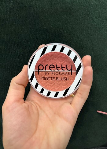 Renkli Makyaj Süngeri Seti ve Matte Allık - Görsel 4