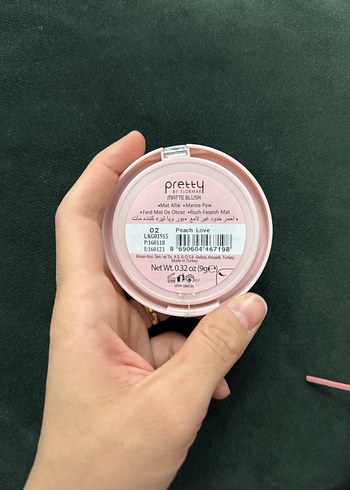 Renkli Makyaj Süngeri Seti ve Matte Allık - Görsel 5