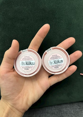 Renkli Makyaj Süngeri Seti ve Matte Allık - Görsel 7