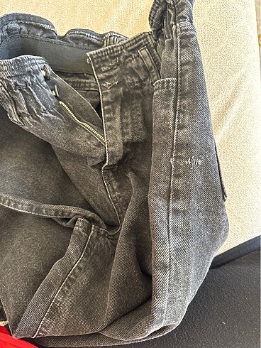 Beli Lastikli Kot Pantolon - Görsel 6