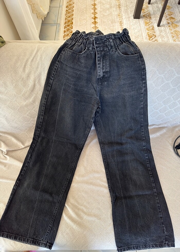 Beli Lastikli Kot Pantolon - Görsel 3