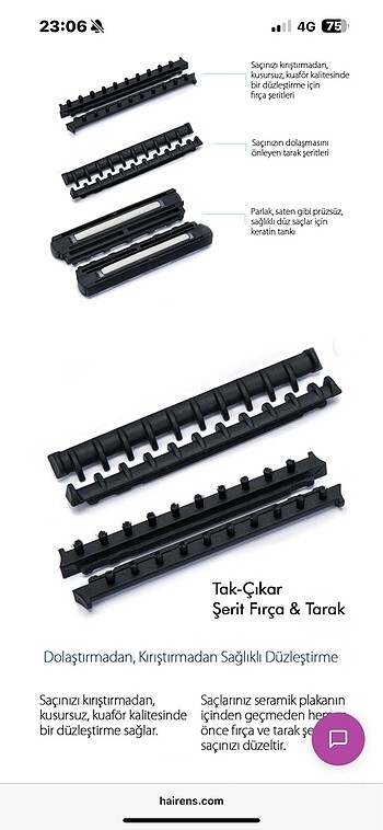 Prokeratin  Saç Düzleştirici Seti - Görsel 7