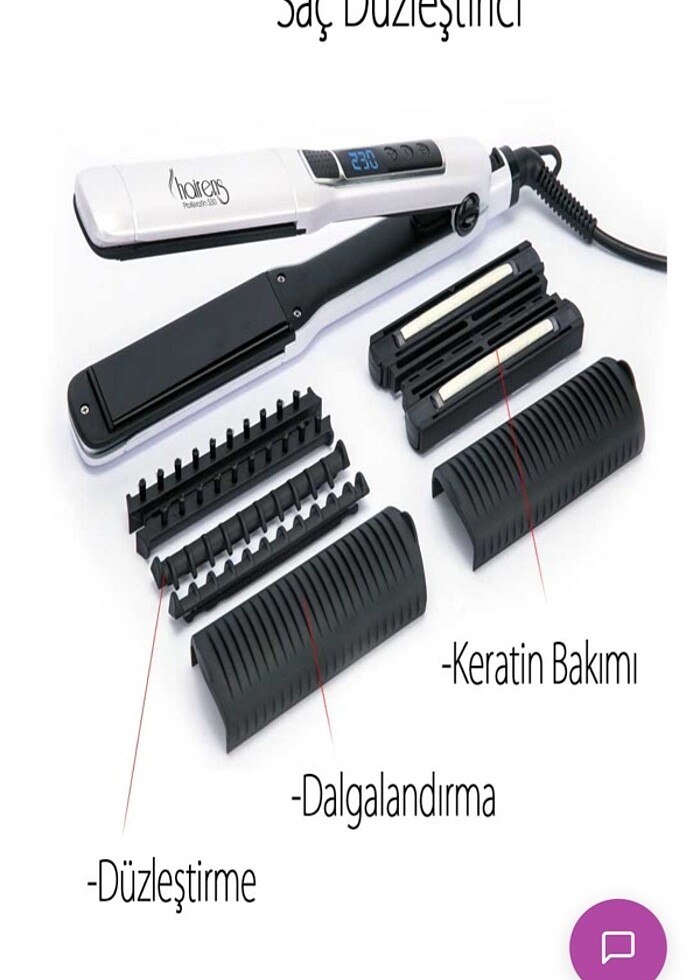 Prokeratin  Saç Düzleştirici Seti - Görsel 4