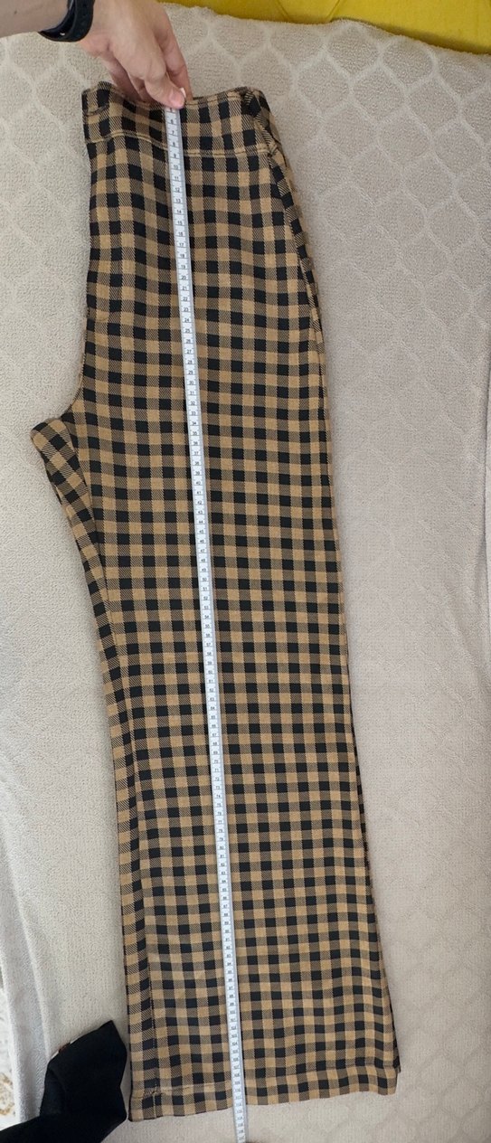 İspanyol Paça Pötikare Pantolon - Görsel 3