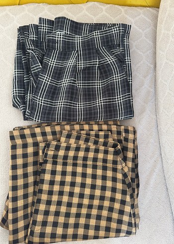 İkili Bol Paça Pantolon