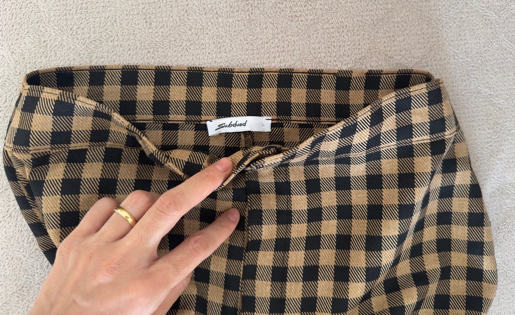 İkili Bol Paça Pantolon - Görsel 5