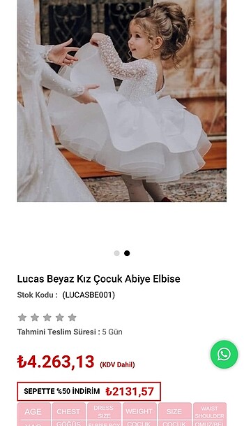 Çocuk abiye