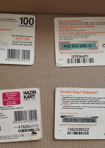 Turkcell Nostaljik Kontür Kartları - Görsel 2