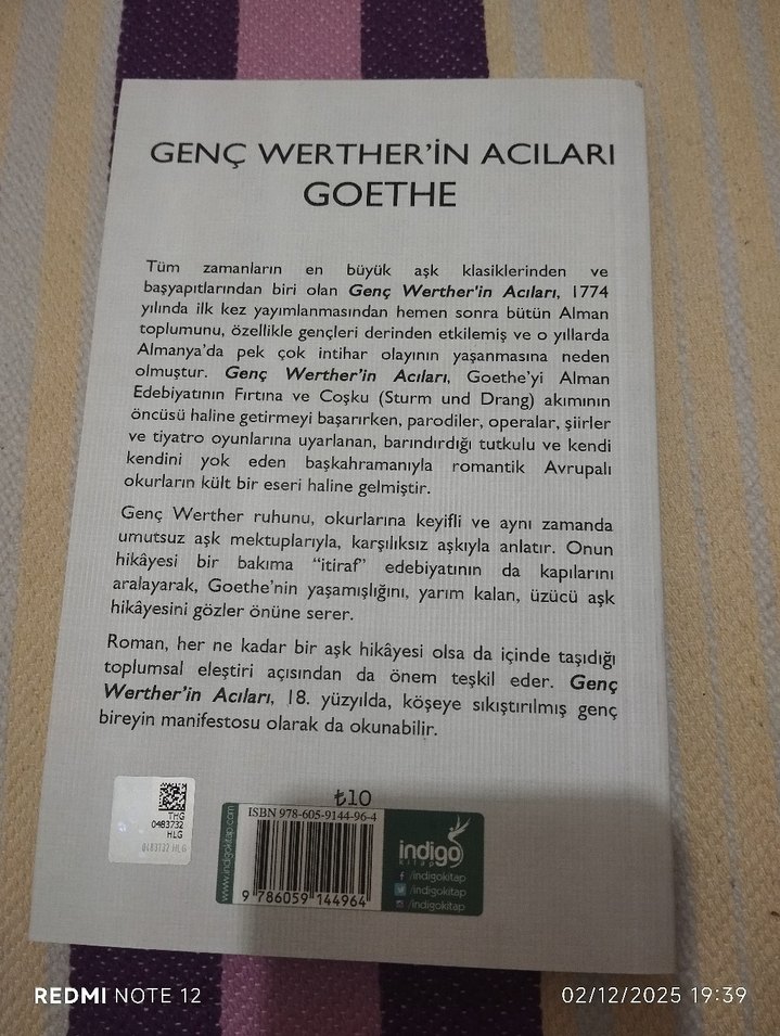 Genç Werther'in Acıları - Goethe - Görsel 2