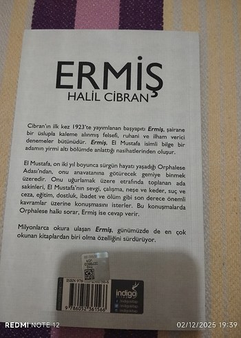 Ermiş - Halil Cibran Kitabı - Görsel 2