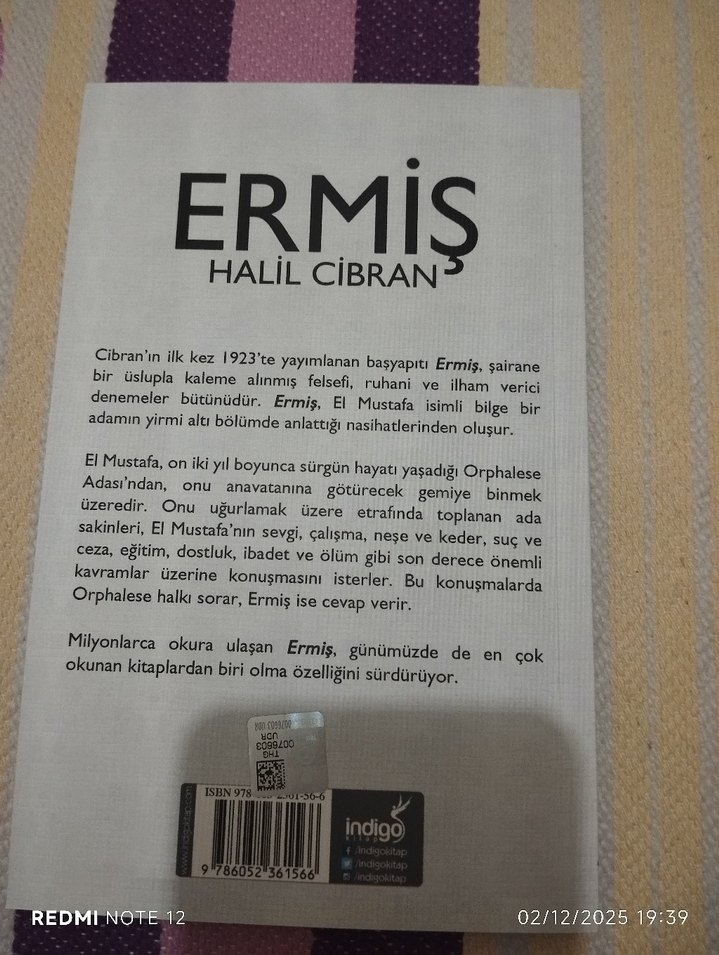 Ermiş - Halil Cibran Kitabı - Görsel 2